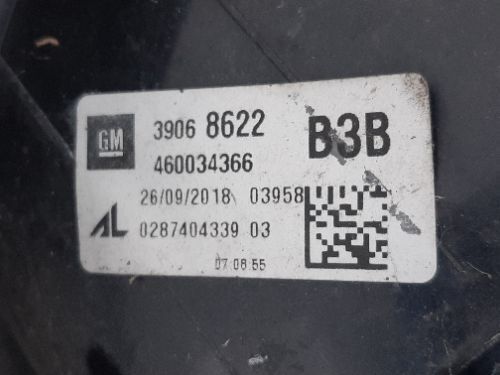 VAUXHALL CORSA E ENERGY 2018 Rear Tail Light Left Side