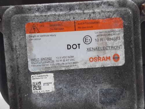 FORD FOCUS TITANIUM X MK3 2012 Headlight Headlamp Right Side