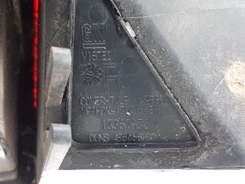 VAUXHALL ASTRA J SE Estate 2012 Rear Tail Light Right Side