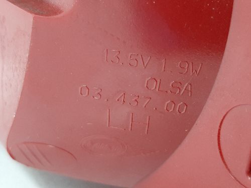 MINI COOPER D R56 2013 Rear Tail Light Left Side