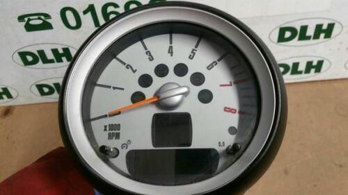 Rev Counter/tachometer Mini (bmw) Mini One 2006-2015 1598cc Petrol