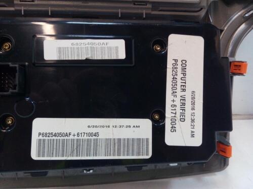 Heat/ac Controller Jeep Grand Cherokee Hemi Srt8 2014-2021 6417cc Petrol
